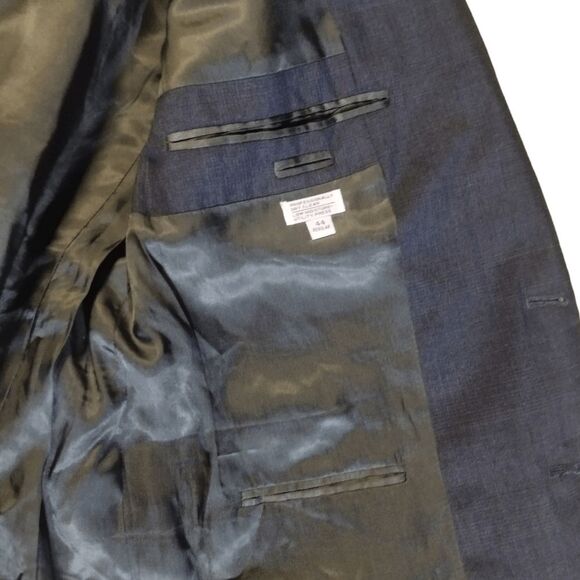 Carlo Briani Dark Gray Wool Suit Jacket Blazer Sz 44R 44 Regular *Jacket Only* - Picture 6 of 7